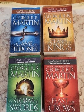 Game of Thrones George RR Martin book bundle